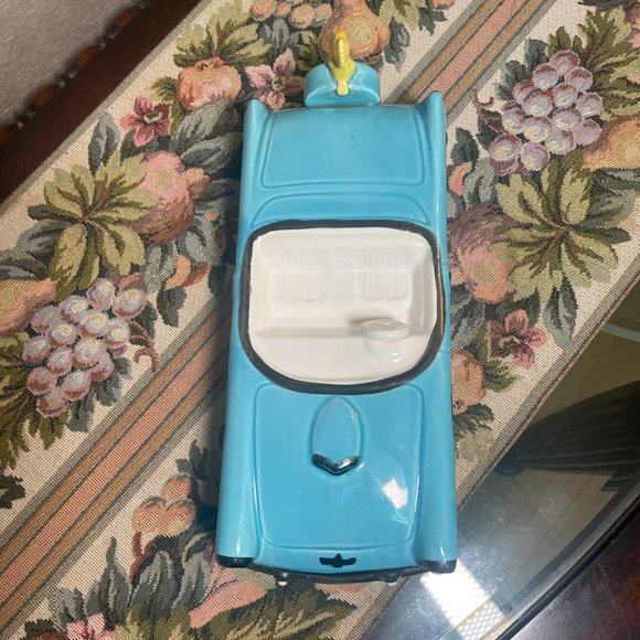 Peanuts Snoopy Woodstock Thunderbird Vintage Car Music Box by Willitts 1989 - Picture 8 of 9